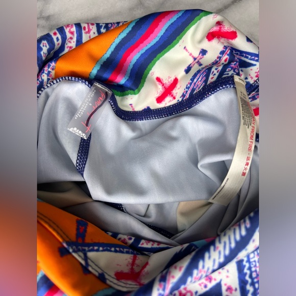 FP Movement by Free People Apres Ski Colorful Lose Control Crossover Leggings - Picture 4 of 15